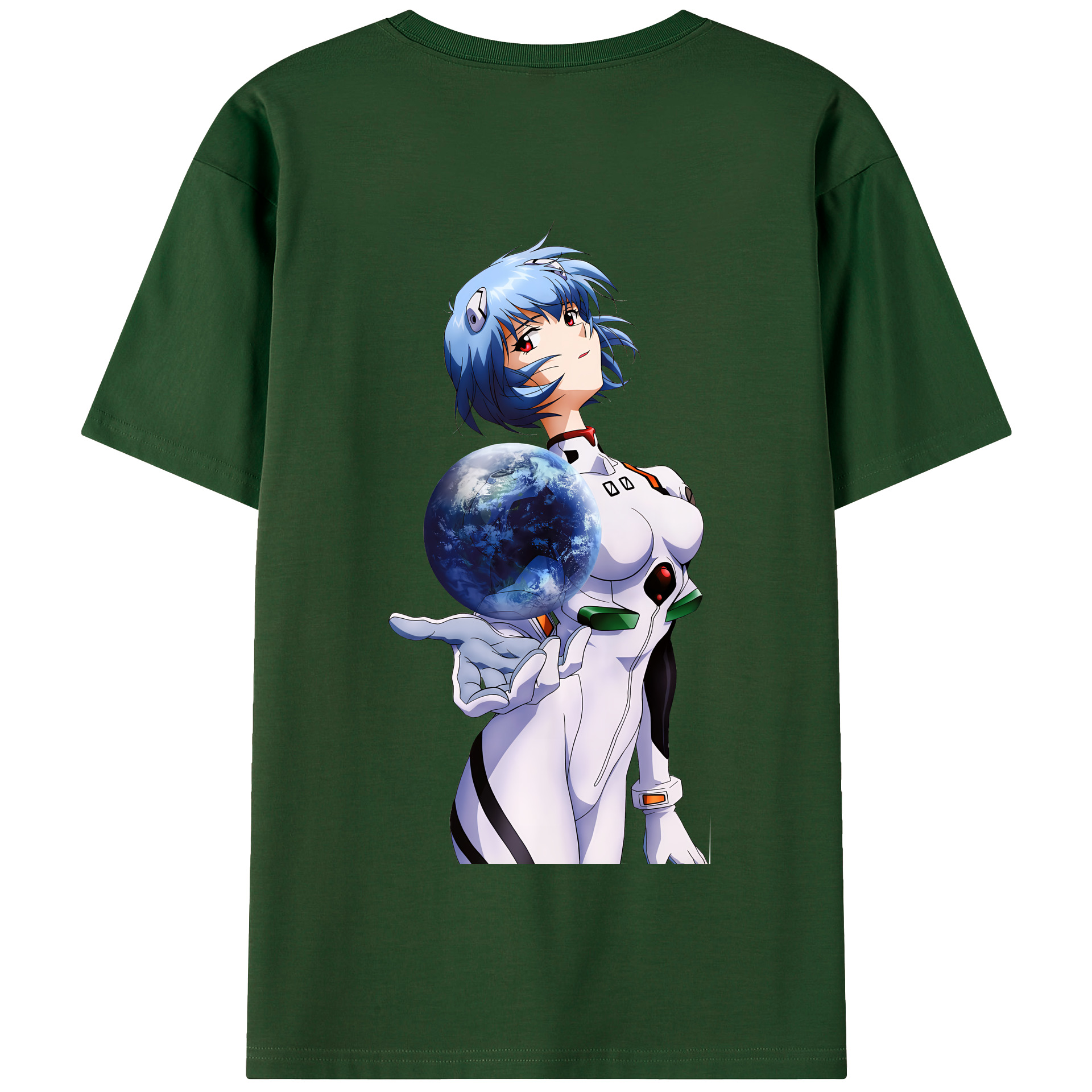 （画像用） EVA 新世紀エヴァンゲリオン 綿100％半袖Tシャツ（背面プリント）
